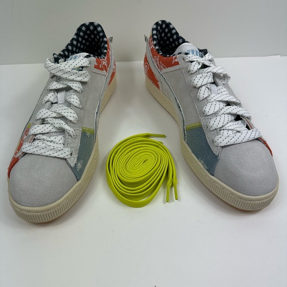 Men’s Puma Suede Backpack Spring Clean Sneakers 391609-01 Size US 11 - Picture 5 of 9